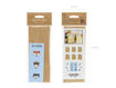 Picture of PARTY BAGS KRAFT WOODLAND 8X18X6CM - 6 PACK